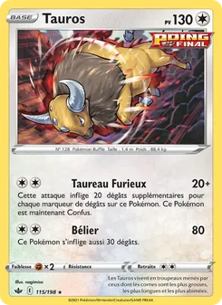 Tauros 115/198 Règne de Glace
