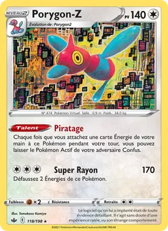 Porygon-Z 118/198 Règne de Glace