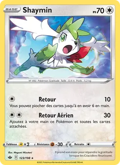Shaymin 123/198 Règne de Glace