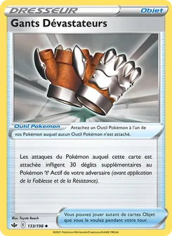 Gants Dévastateurs 133/198 Règne de Glace