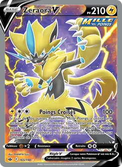 Zeraora V 165/198 Règne de Glace