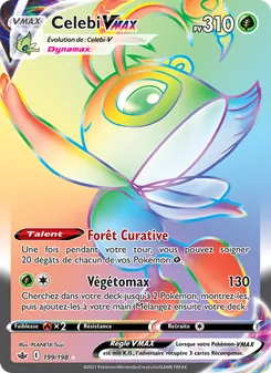 Celebi VMAX 199/198 Règne de Glace