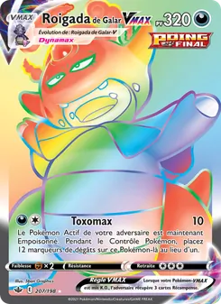 Roigada de Galar VMAX 207/198 Règne de Glace