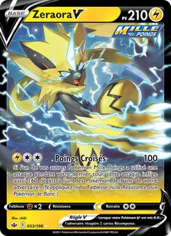 Zeraora V 53/198 Règne de Glace
