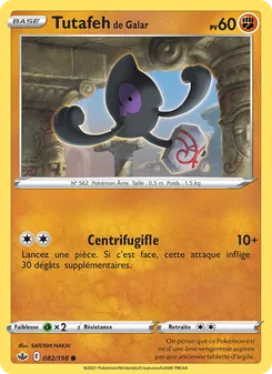 Tutafeh de Galar 82/198 Règne de Glace