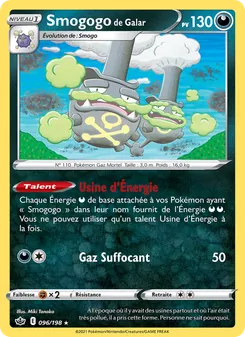 Smogogo de Galar 96/198 Règne de Glace