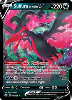 Sulfura de Galar V 97/198 Règne de Glace