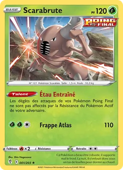 Scarabrute 1/203 Évolution Céleste
