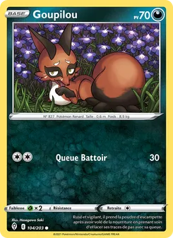 Goupilou 104/203 Évolution Céleste