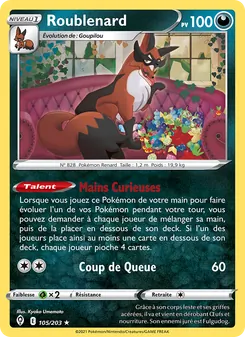 Roublenard 105/203 Évolution Céleste