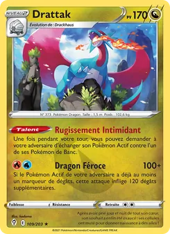 Drattak 109/203 Évolution Céleste