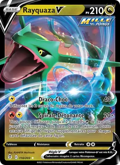 Rayquaza V 110/203 Évolution Céleste