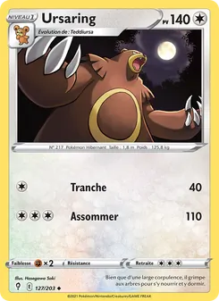 Ursaring 127/203 Évolution Céleste