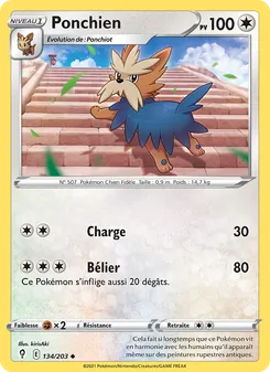 Ponchien 134/203 Évolution Céleste