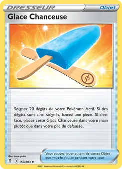 Glace Chanceuse 150/203 Évolution Céleste