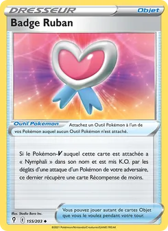 Badge Ruban 155/203 Évolution Céleste