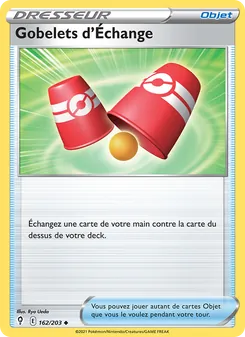 Gobelets d'Échange 162/203 Évolution Céleste