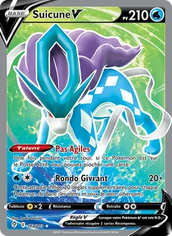Suicune V 173/203 Évolution Céleste