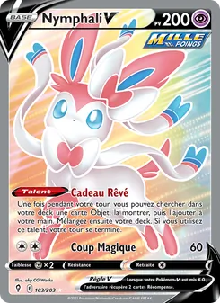 Nymphali V 183/203 Évolution Céleste