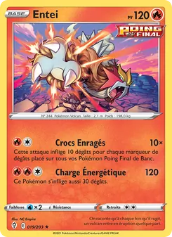 Entei 19/203 Évolution Céleste