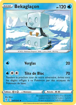Bekaglaçon 47/203 Évolution Céleste