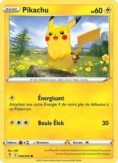Pikachu 49/203 Évolution Céleste