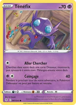 Ténéfix 67/203 Évolution Céleste