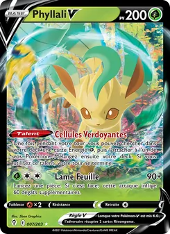 Phyllali V 7/203 Évolution Céleste