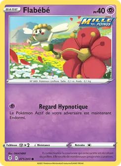 Flabébé 71/203 Évolution Céleste