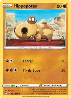 Hippopotas 84/203 Évolution Céleste