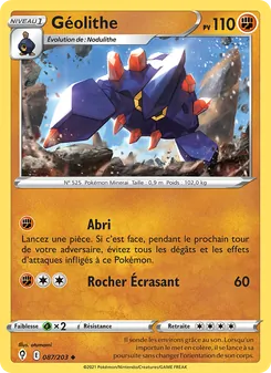 Géolithe 87/203 Évolution Céleste