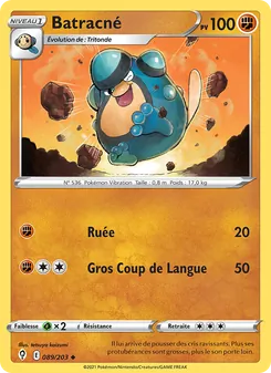 Batracné 89/203 Évolution Céleste