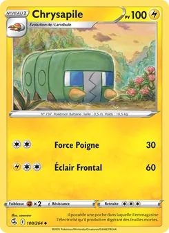 Chrysapile 100/264 Poing de Fusion