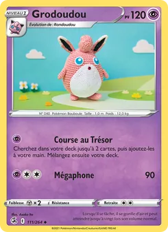 Grodoudou 111/264 Poing de Fusion