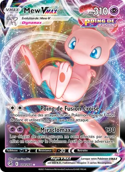 Mew VMAX 114/264 Poing de Fusion