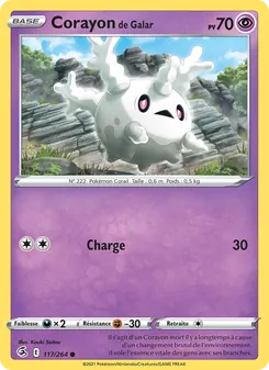 Corayon de Galar 117/264 Poing de Fusion