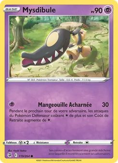Mysdibule 119/264 Poing de Fusion