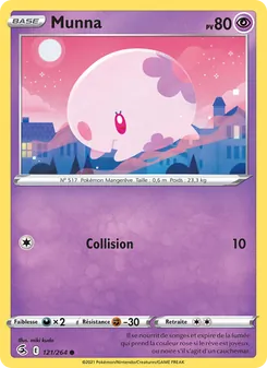 Munna 121/264 Poing de Fusion