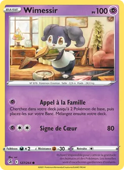 Wimessir 127/264 Poing de Fusion