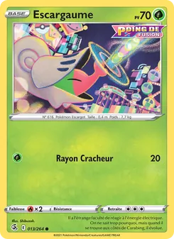 Escargaume 13/264 Poing de Fusion