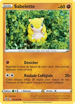 Sabelette 131/264 Poing de Fusion