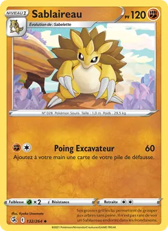 Sablaireau 132/264 Poing de Fusion