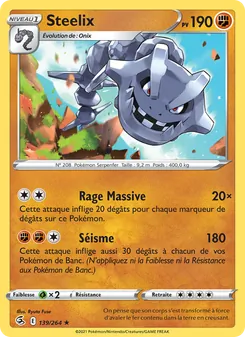 Steelix 139/264 Poing de Fusion