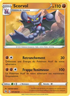 Scorvol 141/264 Poing de Fusion