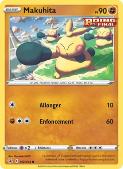 Makuhita 142/264 Poing de Fusion