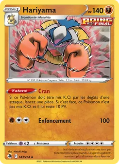 Hariyama 143/264 Poing de Fusion
