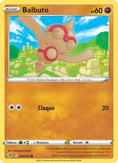 Balbuto 144/264 Poing de Fusion