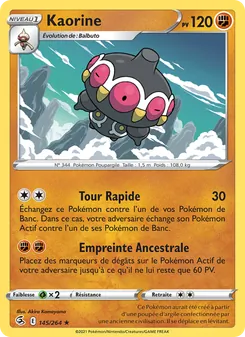 Kaorine 145/264 Poing de Fusion