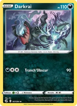 Darkrai 167/264 Poing de Fusion