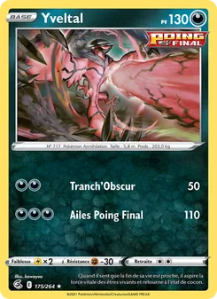 Yveltal 175/264 Poing de Fusion